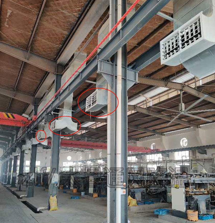 鋼結(jié)構(gòu)鐵皮房降溫環(huán)?？照{(diào) 費(fèi)用少 效果好