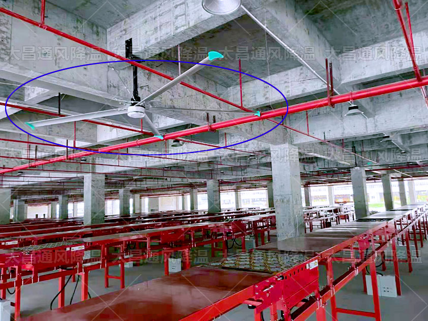 廠房降溫工業(yè)風扇