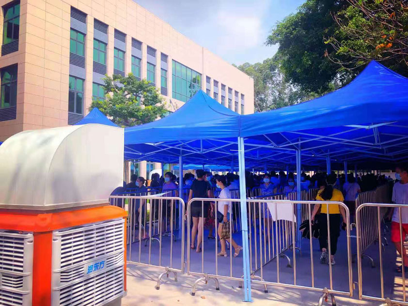 全民抗疫，我們在行動，潤東方環(huán)保空調(diào)助力抗疫一線