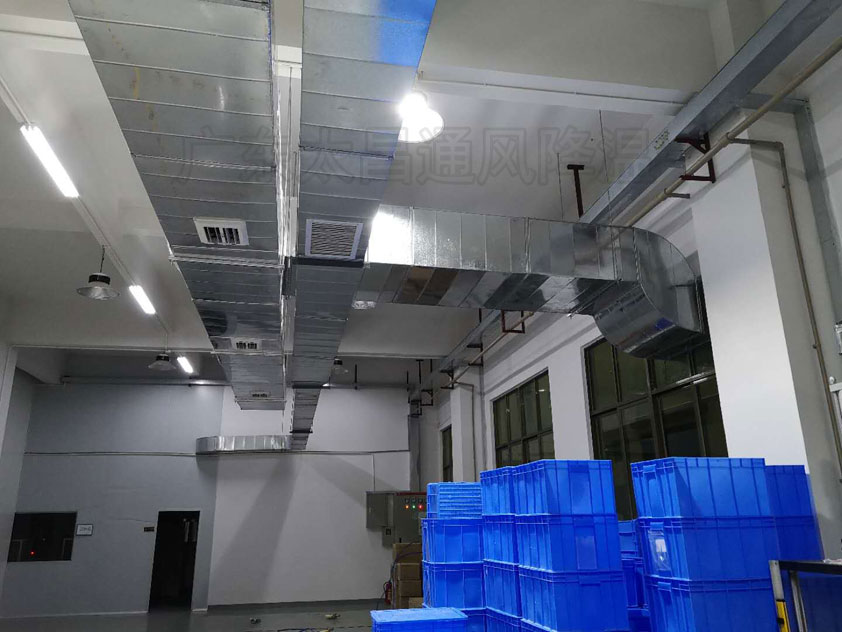 東莞車間降溫，工廠降溫新風(fēng)系統(tǒng)安裝