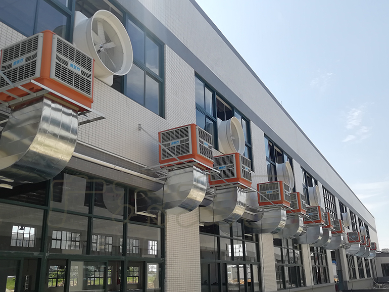 <strong>潤(rùn)東方環(huán)保空調(diào)通風(fēng)降溫案例</strong>